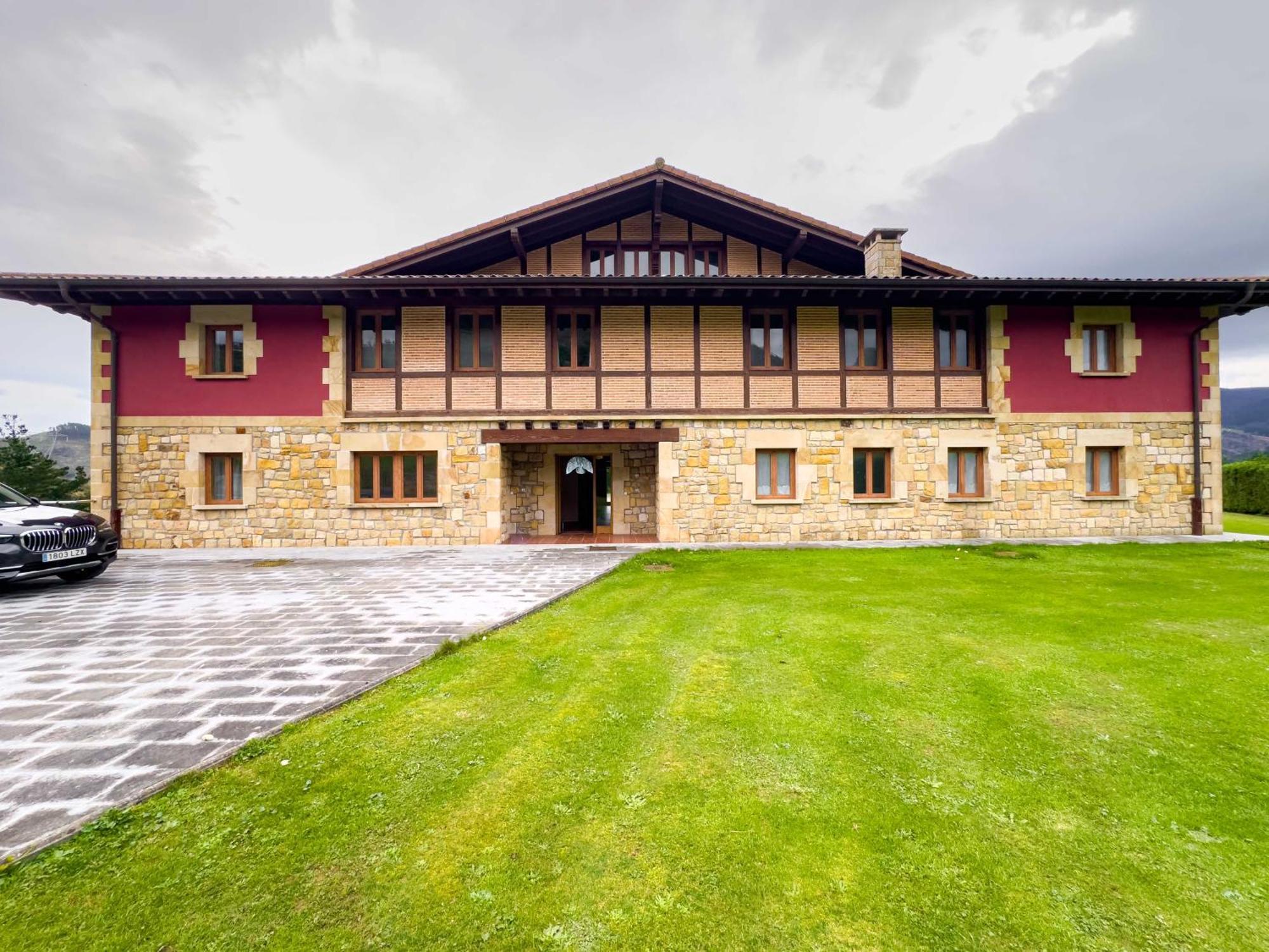 Amplia Casa Rural En Entorno Natural Ziortza-Bolibar ภายนอก รูปภาพ